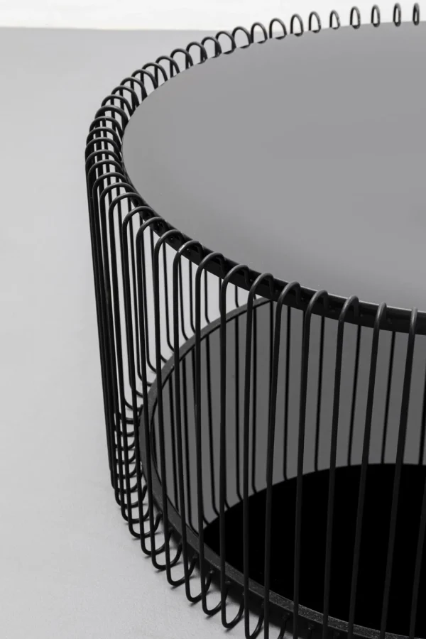 Tavolino Wire Double nero (2/Set) - KARE