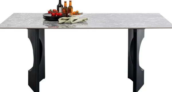 Tavolo Bilbao Oho Nero 180x90cm - KARE