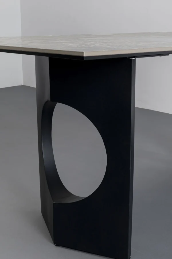Tavolo Bilbao Oho Nero 180x90cm - KARE