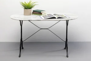 Tavolo Bistro Kaffeehaus bianco Outdoor 120x60cm - KARE