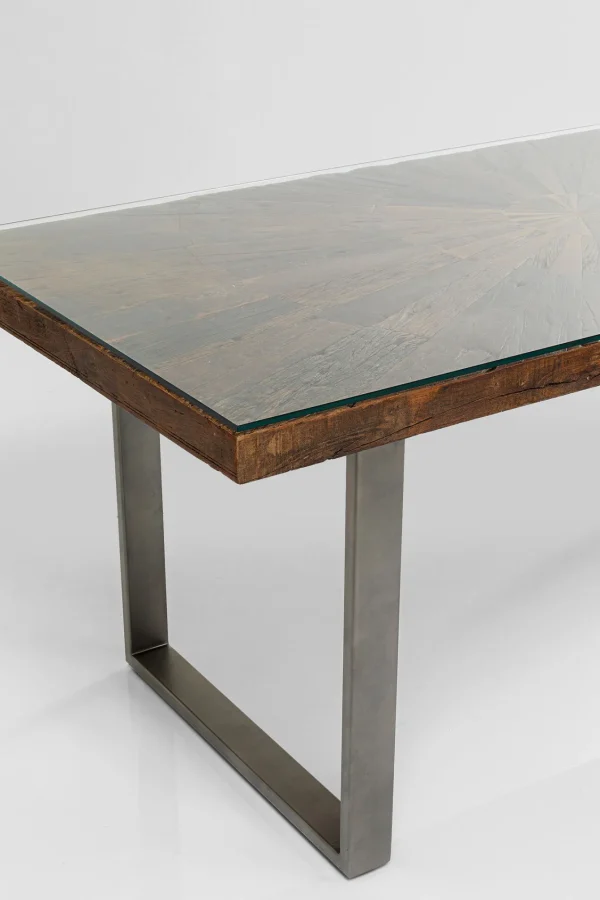 Tavolo Conley Acciaio 180x90cm - KARE