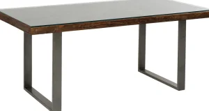 Tavolo Conley Acciaio 180x90cm - KARE
