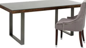 Tavolo Conley Acciaio 180x90cm - KARE
