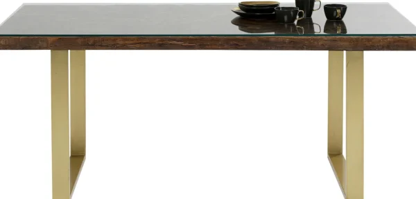 Tavolo Conley ottone 160x80 cm - KARE