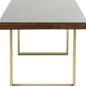Tavolo Conley ottone 160x80 cm - KARE