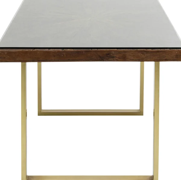 Tavolo Conley ottone 160x80 cm - KARE