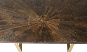 Tavolo Conley ottone 160x80 cm - KARE