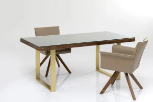 Tavolo Conley ottone 160x80 cm - KARE