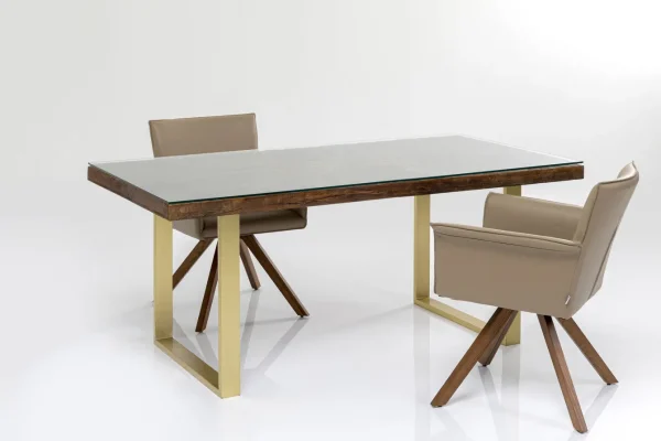 Tavolo Conley ottone 160x80 cm - KARE