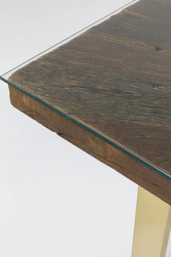 Tavolo Conley ottone 160x80 cm - KARE