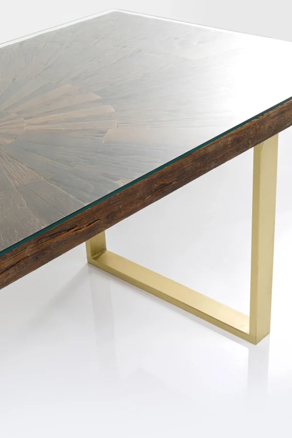 Tavolo Conley ottone 160x80 cm - KARE