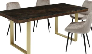 Tavolo Conley Ottone 180x90cm - KARE