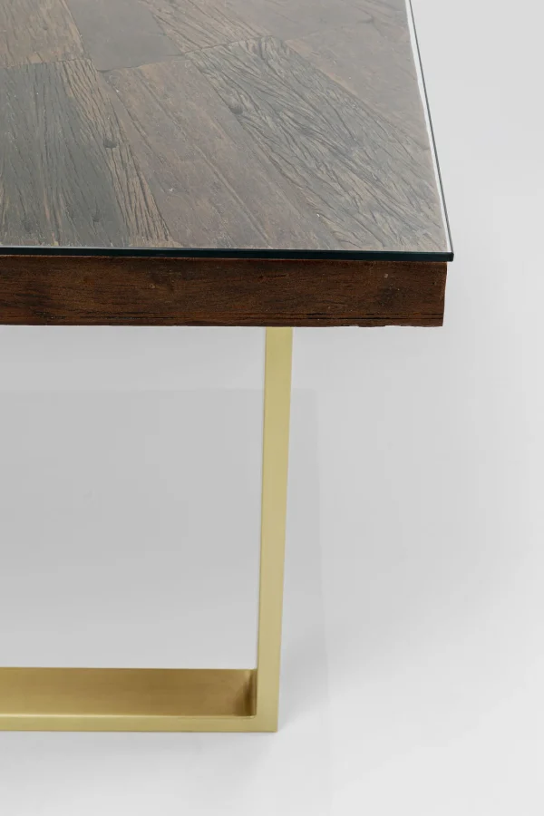 Tavolo Conley Ottone 180x90cm - KARE