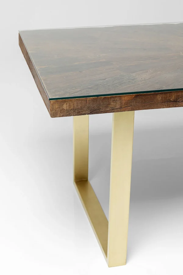 Tavolo Conley Ottone 180x90cm - KARE