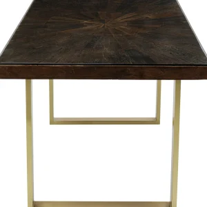 Tavolo Conley Ottone 180x90cm - KARE