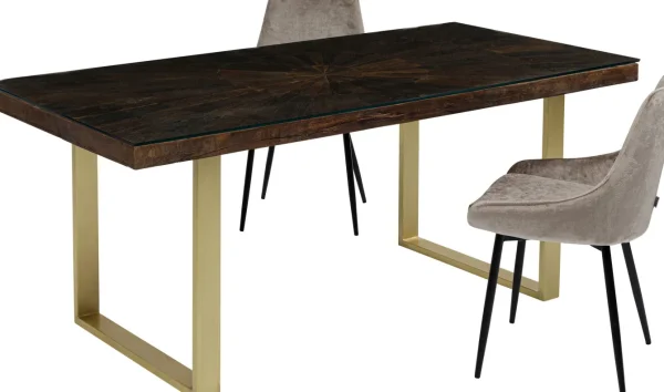 Tavolo Conley Ottone 180x90cm - KARE