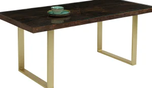 Tavolo Conley Ottone 180x90cm - KARE