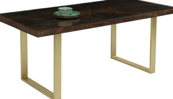 Tavolo Conley Ottone 180x90cm - KARE