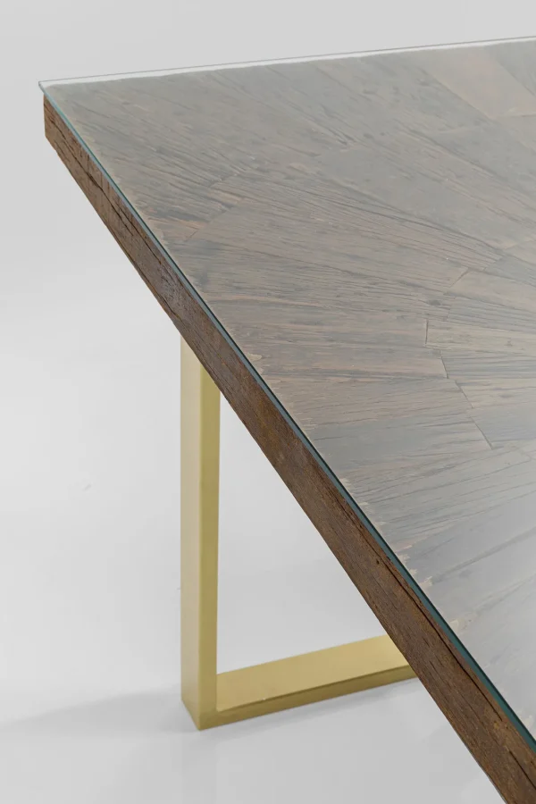 Tavolo Conley Ottone 180x90cm - KARE