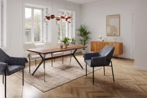 Tavolo Downtown Noce 180x90cm - KARE