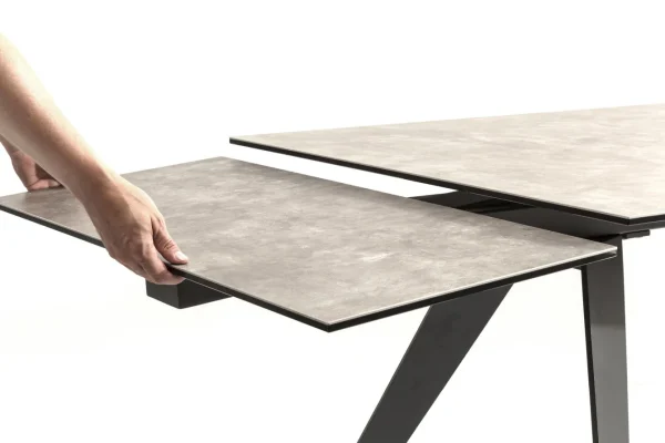 Tavolo Estensibile Amsterdam Scuro 160(40+40)X90cm - KARE