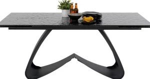 TAVOLO ESTENSIBILE BELLAGIO VETRO 180(40-40)X95CM - KARE