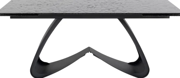 TAVOLO ESTENSIBILE BELLAGIO VETRO 180(40-40)X95CM - KARE