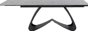 TAVOLO ESTENSIBILE BELLAGIO VETRO 180(40-40)X95CM - KARE