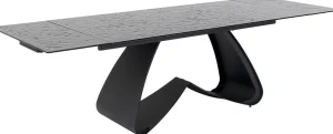 TAVOLO ESTENSIBILE BELLAGIO VETRO 180(40-40)X95CM - KARE