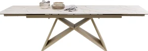 Tavolo estensibile Nelly Greige 180(40+40)x90cm - KARE