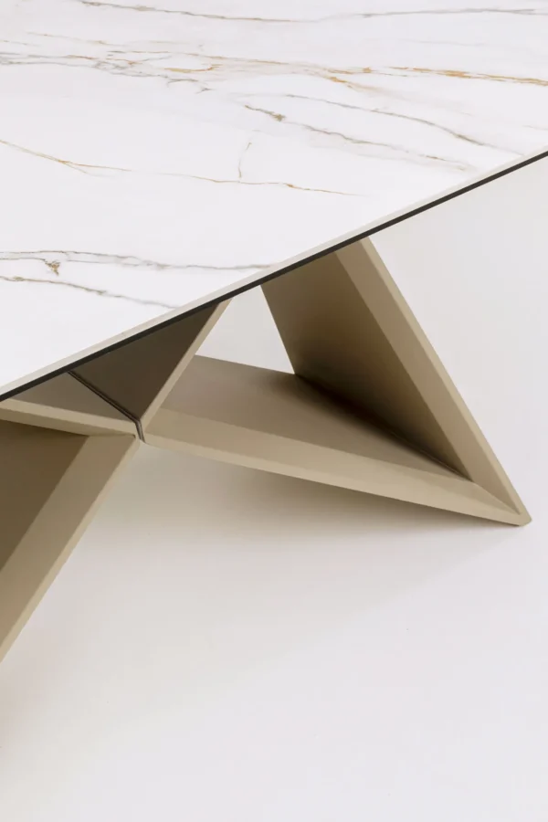 Tavolo estensibile Nelly Greige 180(40+40)x90cm - KARE