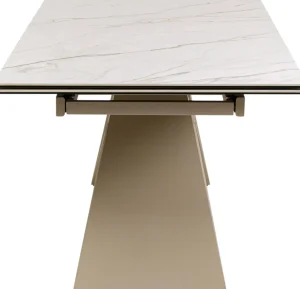 Tavolo estensibile Nelly Greige 180(40+40)x90cm - KARE