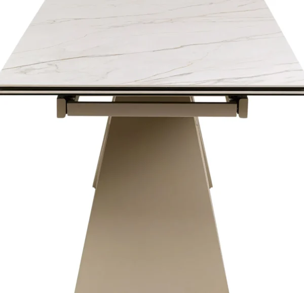 Tavolo estensibile Nelly Greige 180(40+40)x90cm - KARE