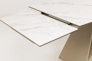 Tavolo estensibile Nelly Greige 180(40+40)x90cm - KARE