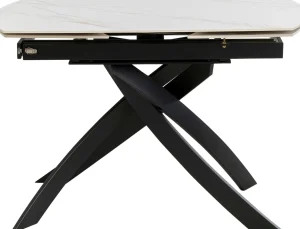 Tavolo estensibile Twist Onyx 120(30+30)x90cm - KARE