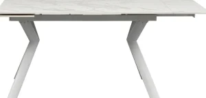Tavolo estensibile Xenia Bianco 140(+30+30)x80cm - KARE