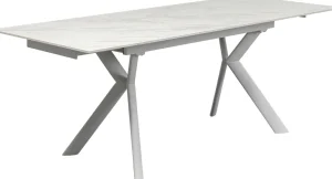 Tavolo estensibile Xenia Bianco 140(+30+30)x80cm - KARE