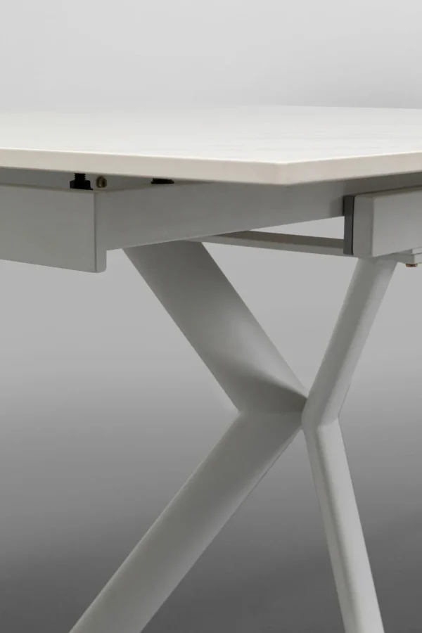 Tavolo estensibile Xenia Bianco 140(+30+30)x80cm - KARE