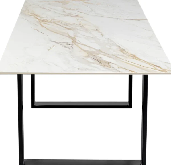 Tavolo Eternity Nero 180x90cm - KARE