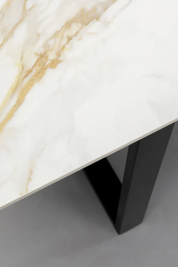 Tavolo Eternity Nero 180x90cm - KARE