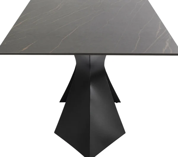 Tavolo Gloria ceramica nero 180x90 - KARE