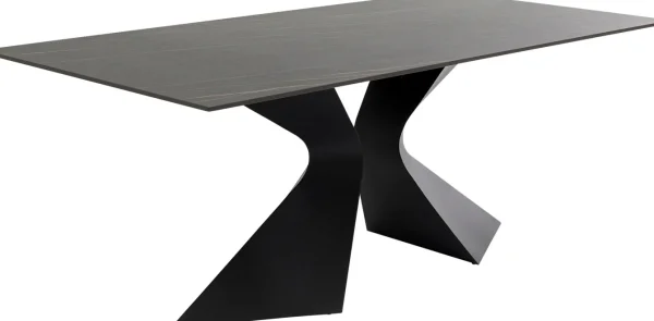 Tavolo Gloria ceramica nero 180x90 - KARE