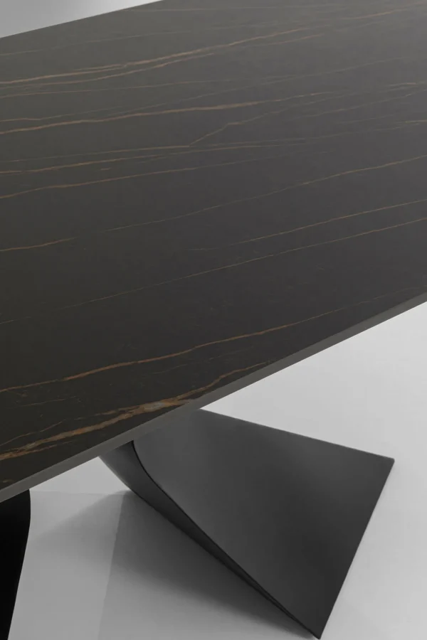 Tavolo Gloria ceramica nero 180x90 - KARE