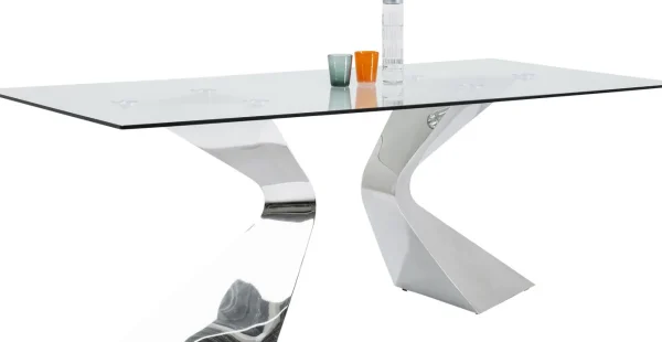 Tavolo Gloria Cromo 200x100cm - KARE