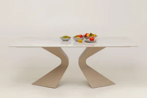 Tavolo Gloria Greige 200x100cm - KARE