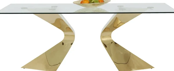 Tavolo Gloria Oro 200x100 cm - KARE
