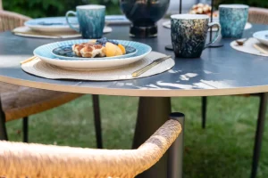 Tavolo Grande Possibilita nero Ø110cm - KARE