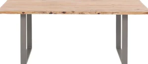 Tavolo Harmony acciaio grezzo 200x100 cm - KARE