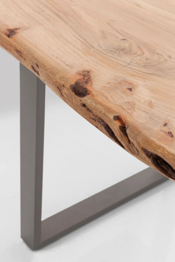 Tavolo Harmony acciaio grezzo 200x100 cm - KARE