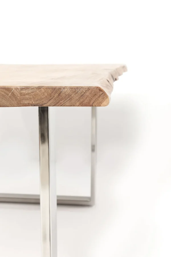 Tavolo Harmony cromato 200x100 cm - KARE